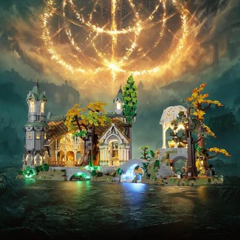 LIGHTAILING Led Licht für Lego- 10316 The Lord of The Rings Rivendell – Beleuchtungsset Kompatibel Mit Lego Modell