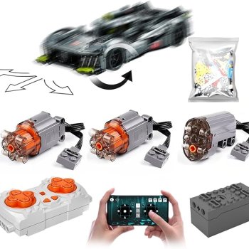 Kit moteur et télécommande pour Lego 42156