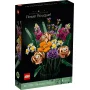 Boîte LEGO Bouquet de fleurs montrant un arrangement coloré de fleurs artificielles en briques incluant roses, tulipes et autres variétés