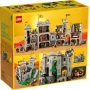 Boîte LEGO montrant le château médiéval complet avec tours, remparts, pont-levis et figurines de chevaliers Boîte LEGO montrant le château médiéval complet avec tours, remparts, pont-levis et figurines de chevaliers