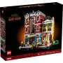 Boîte LEGO Le club de jazz (10312) montrant un bâtiment modulaire rouge et blanc avec enseigne Jazz Club et figurines Boîte LEGO Le club de jazz (10312) montrant un bâtiment modulaire rouge et blanc avec enseigne Jazz Club et figurines