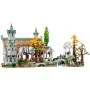 Vue d'ensemble du set LEGO Fondcombe avec bâtiments elfiques, tours vertes, pont en pierre, arbres dorés et personnages du Seigneur des Anneaux Vue d'ensemble du set LEGO Fondcombe avec bâtiments elfiques, tours vertes, pont en pierre, arbres dorés et personnages du Seigneur des Anneaux