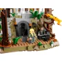 Vue détaillée du set LEGO Fondcombe : Legolas et Aragorn près d'une forge elfique avec arche de pierre, torches et végétation Vue détaillée du set LEGO Fondcombe : Legolas et Aragorn près d'une forge elfique avec arche de pierre, torches et végétation