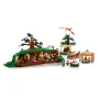 Vue d'ensemble du set LEGO la Comté avec Cul-de-Sac de Bilbon ouvert, moulin, tente de fête, figurines de hobbits et dragon volant Vue d'ensemble du set LEGO la Comté avec Cul-de-Sac de Bilbon ouvert, moulin, tente de fête, figurines de hobbits et dragon volant