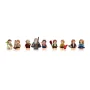 Neuf figurines LEGO du Seigneur des Anneaux alignées : Legolas, Sam, Bilbon, Gandalf, Frodo, Merry, Pippin, Ted Sandyman et Rosie Cotton Neuf figurines LEGO du Seigneur des Anneaux alignées : Legolas, Sam, Bilbon, Gandalf, Frodo, Merry, Pippin, Ted Sandyman et Rosie Cotton