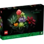 Caja LEGO 10309 Suculentas con 9 plantas coloridas de ladrillos sobre fondo negro de la Colección Botanical Caja LEGO 10309 Suculentas con 9 plantas coloridas de ladrillos sobre fondo negro de la Colección Botanical